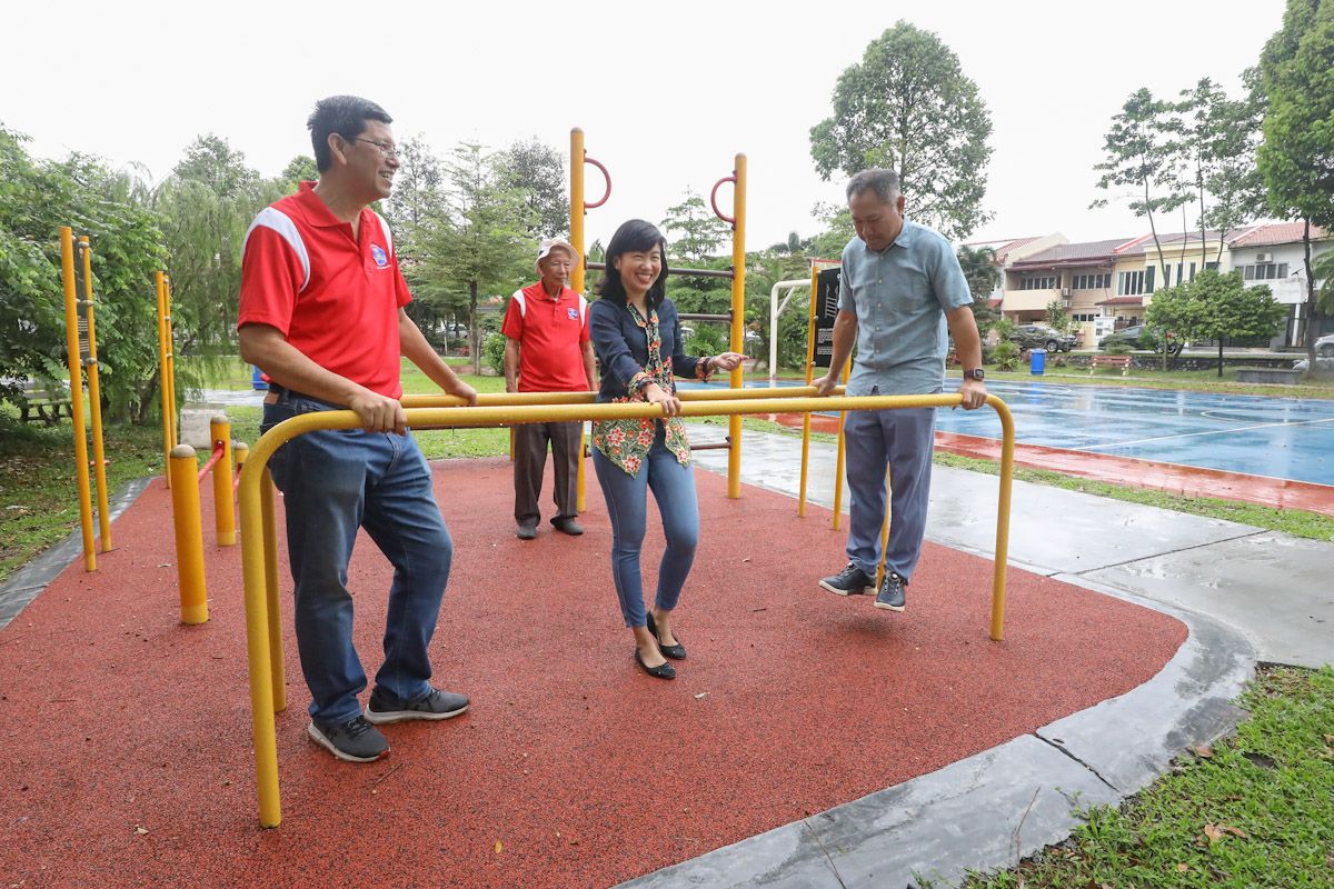 தொகுதி சேவை மையம், எம்.பி.பி.ஜே. ஒத்துழைப்புடன் கம்போங் துங்கு பொழுதுபோக்கு பூங்கா தரம் உயர்த்தப்பட்டது