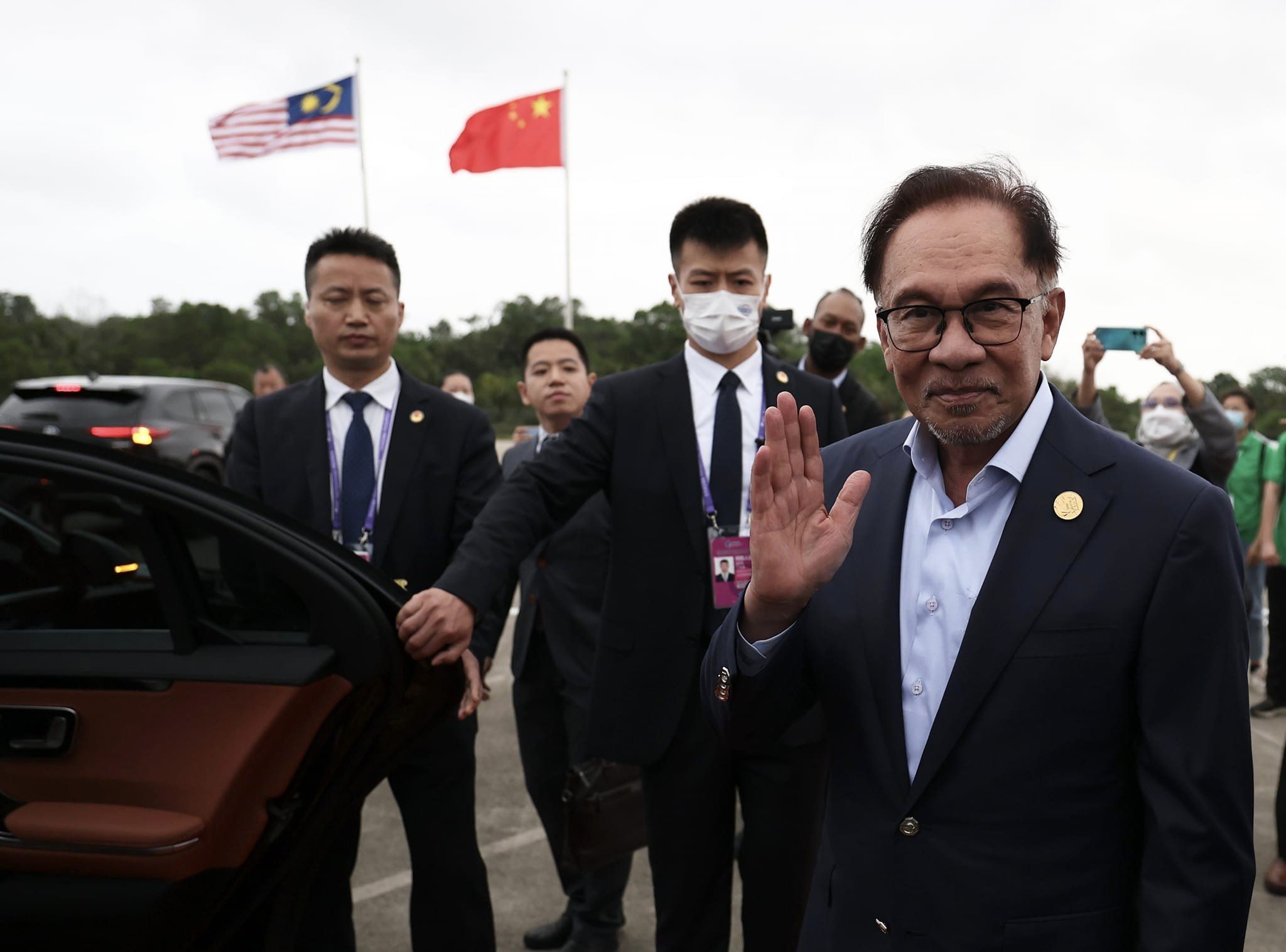 PM Anwar arrives in Hainan to attend BFA 2023