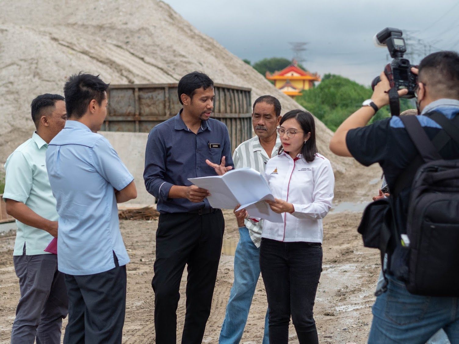 建防洪池提升河流   灵市千百家村有望摆脱水患
