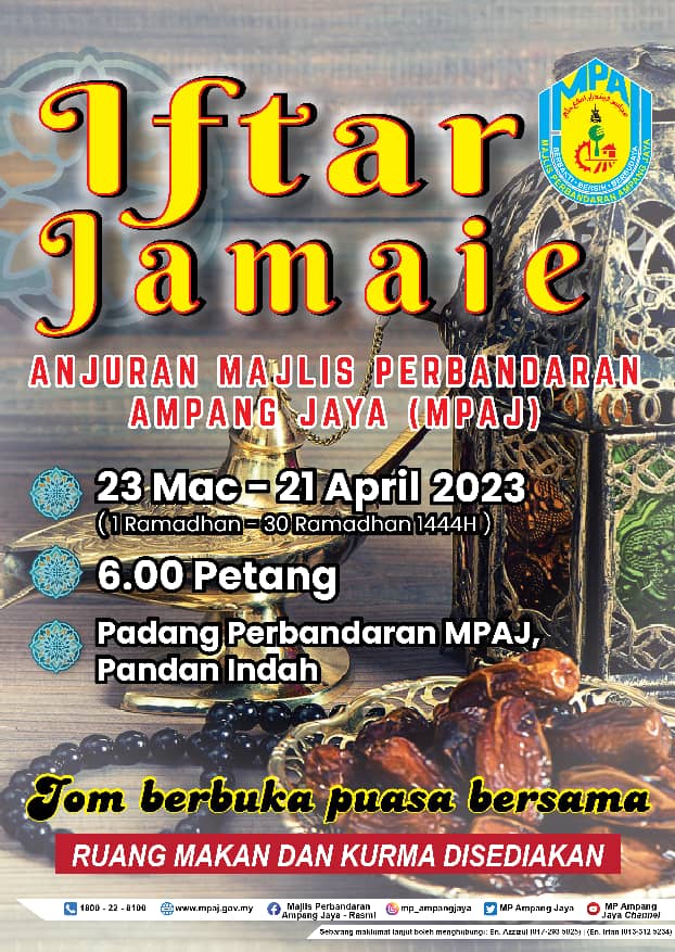 MPAJ anjur program iftar, kongsi rezeki sempena Ramadan