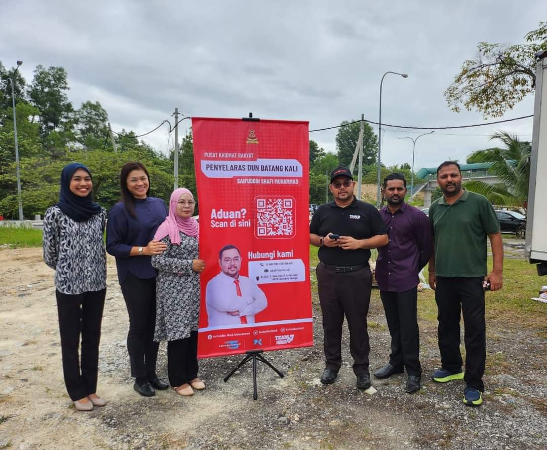 Aduan lebih mudah melalui Kod QR Aduan Penyelaras DUN Batang Kali