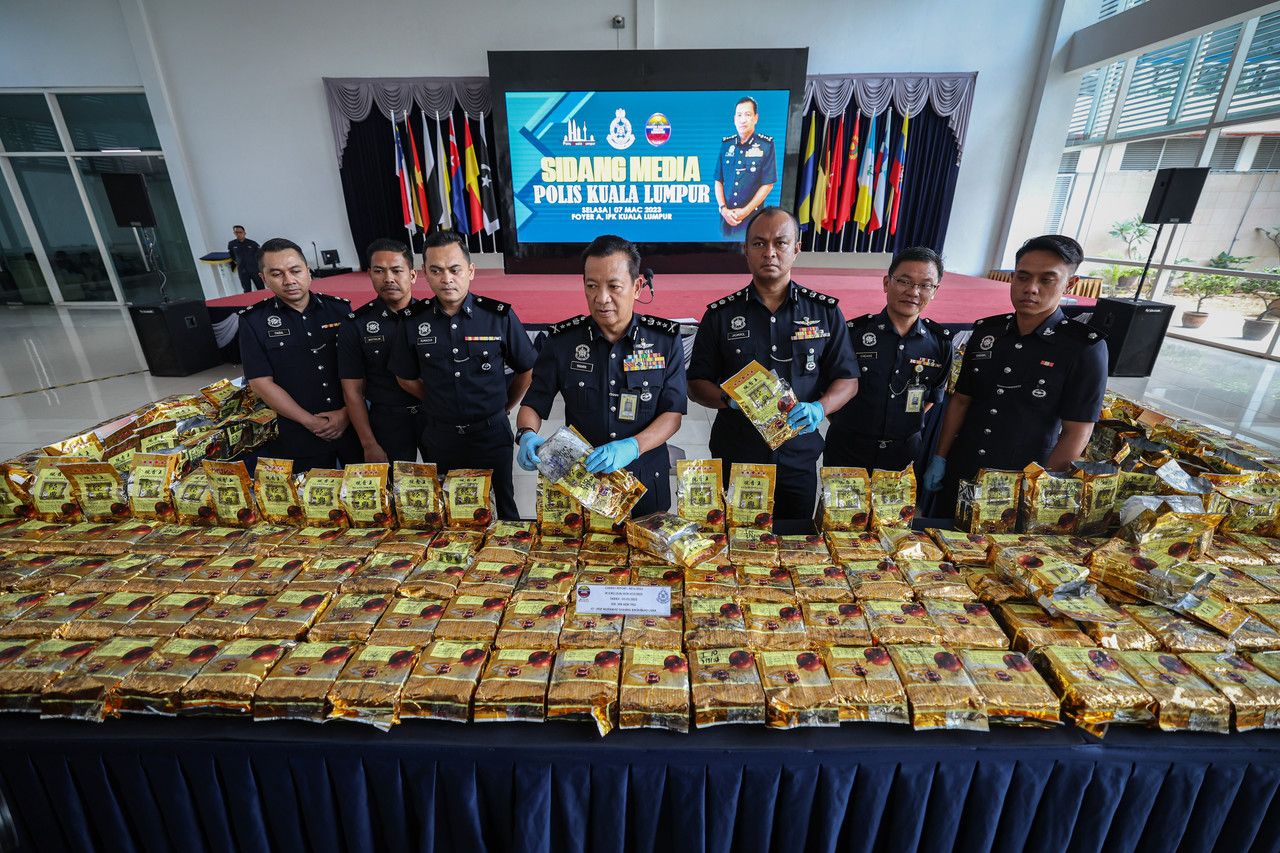 警跨州瓦解贩毒集团   起获千万毒品捕“拿督”等8人