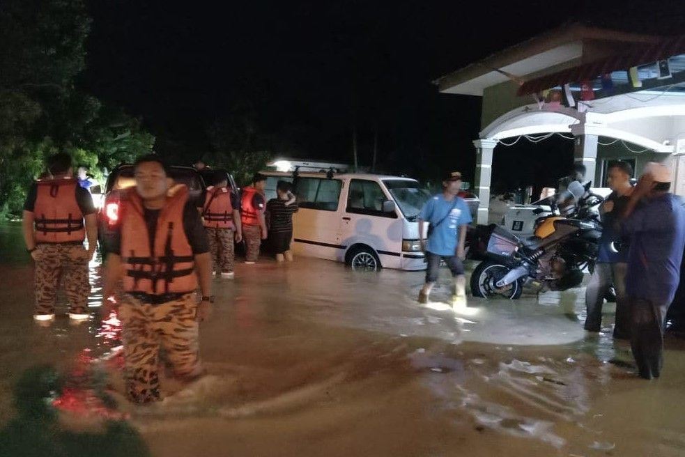 60 mangsa banjir di Perak dipindah ke pusat pemindahan