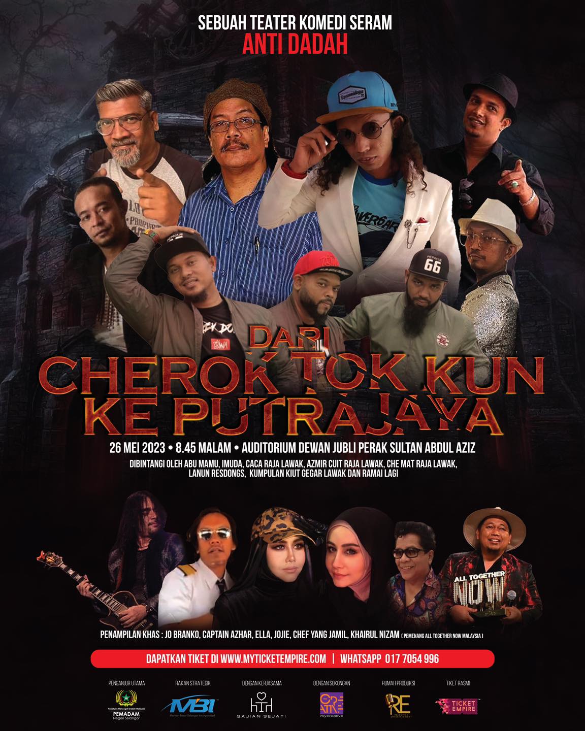 Ella bintangi teater Dari Cherok Tok Kun Ke Putrajaya, bawa mesej antidadah