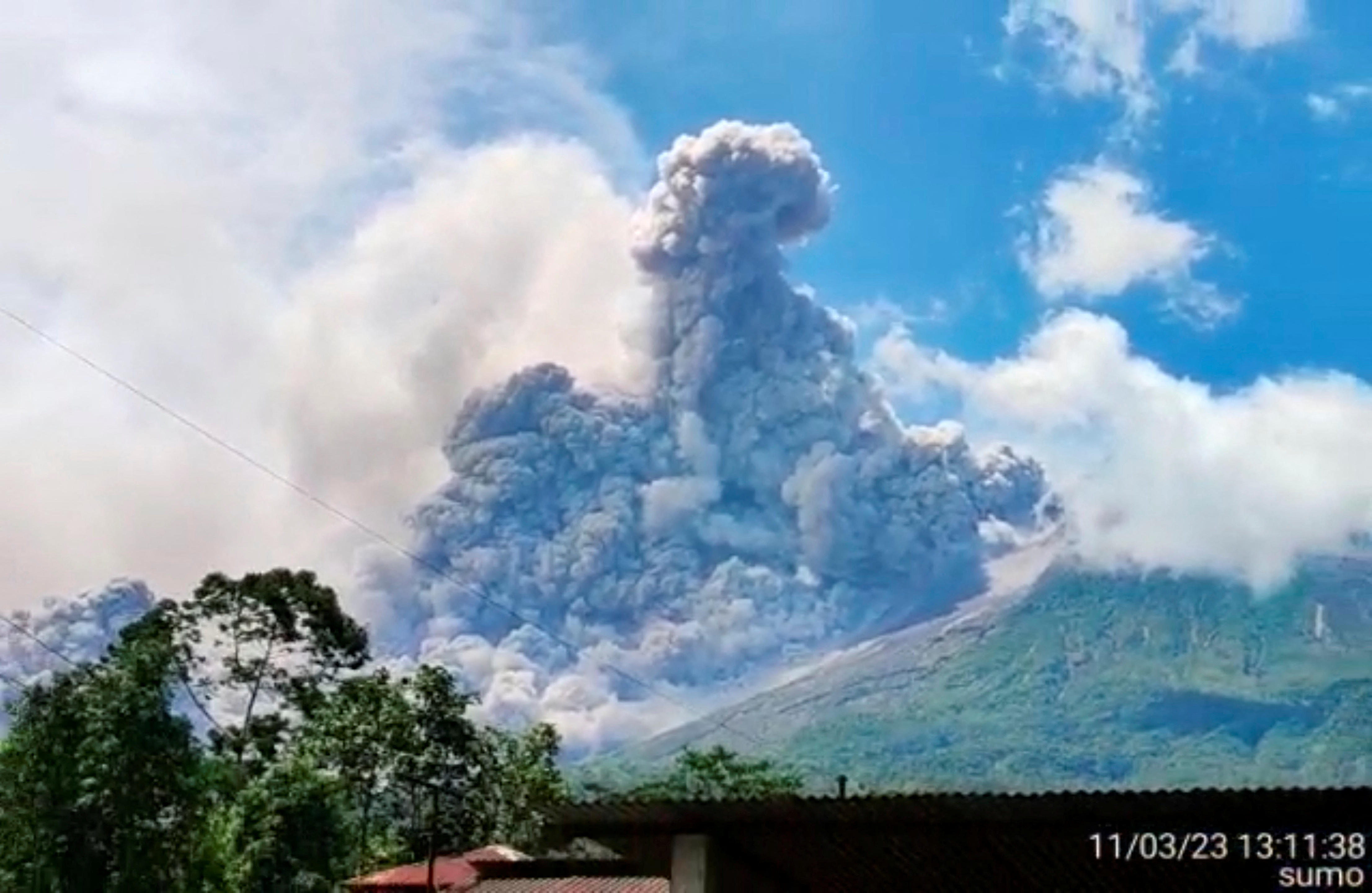 Mount Merapi in Indonesia erupts, 11 killed, 12 missing