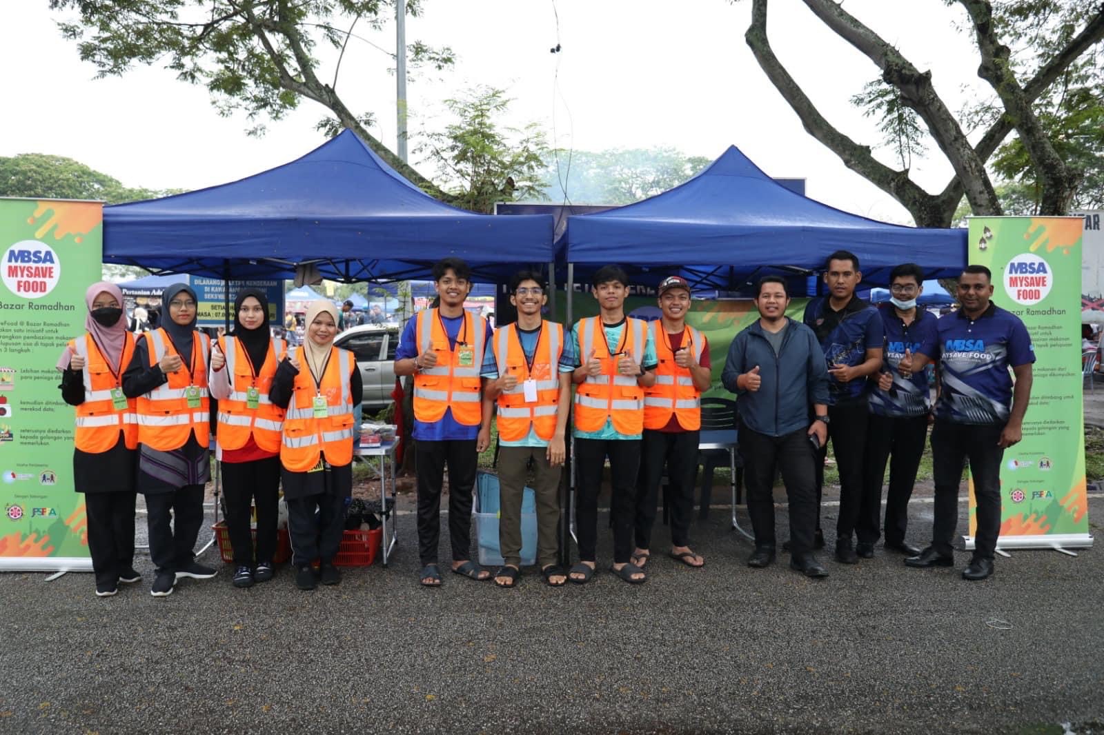 MBSA kumpul 1,663 kg lebihan makanan, minuman di bazar Ramadan