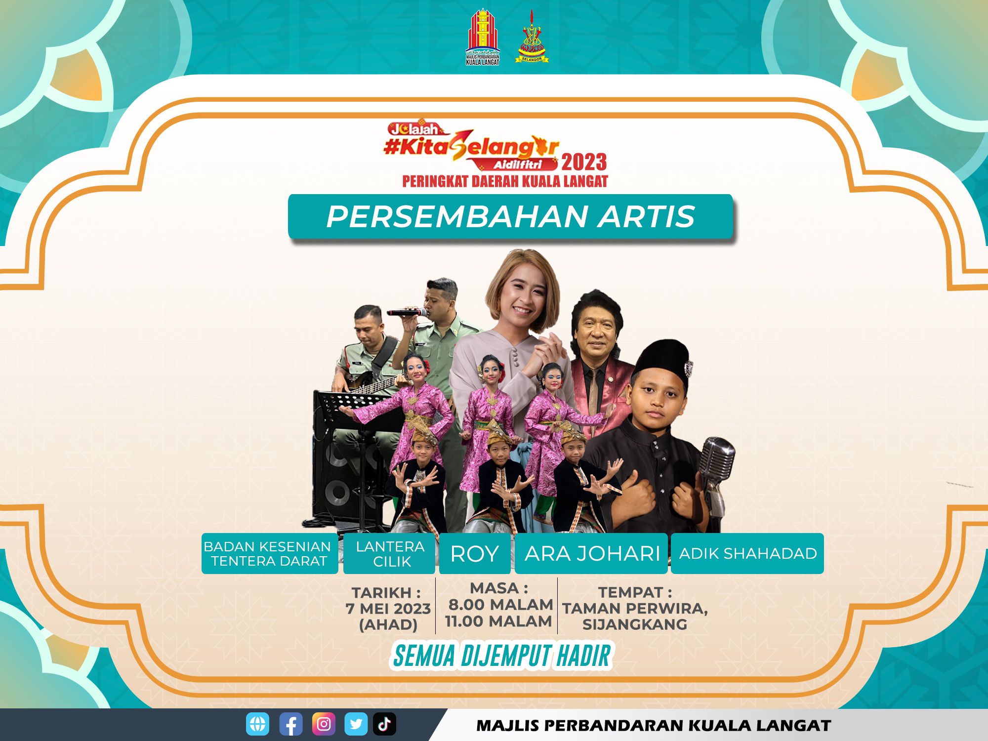 MPKL tutup jalan 10 hari, beri laluan persiapan rumah terbuka Aidilfitri 7 Mei