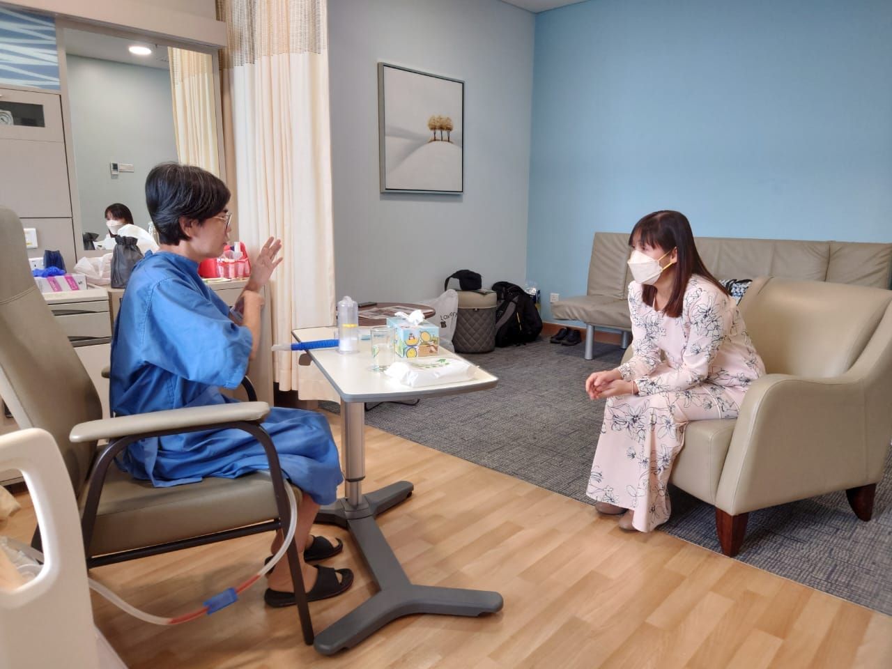 李继香入院动手术 副部长张念群探访慰问