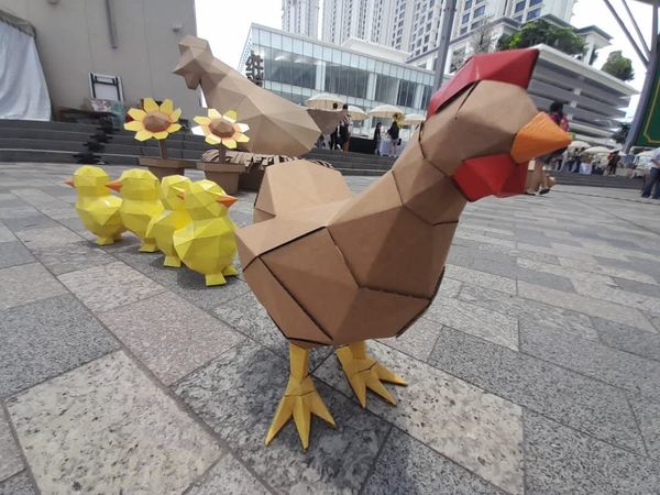 (视频)雪州最大新村展本周未日 带您到广场漫步多个村庄.看稻米拾贝壳叹kopi