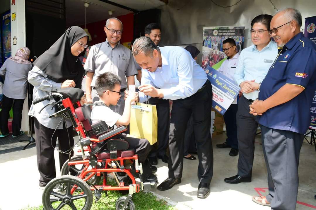 MPS-Perkeso hulur dana, barangan keperluan harian bantu warga PPDK Kasih Templer Autisma