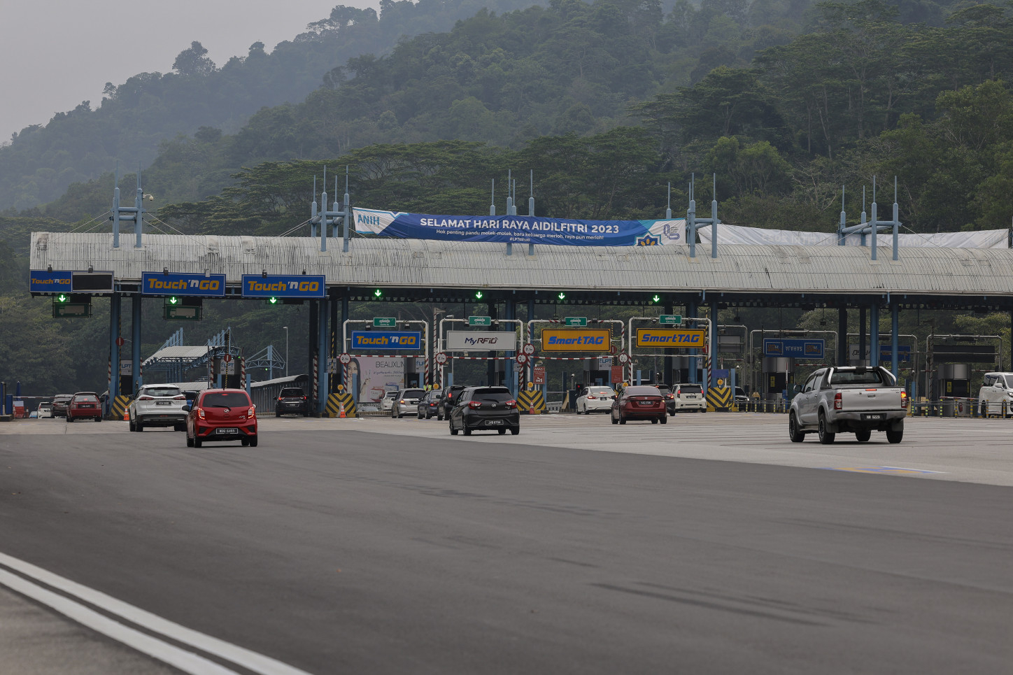 Smooth traffic flow on all major highways this morning
