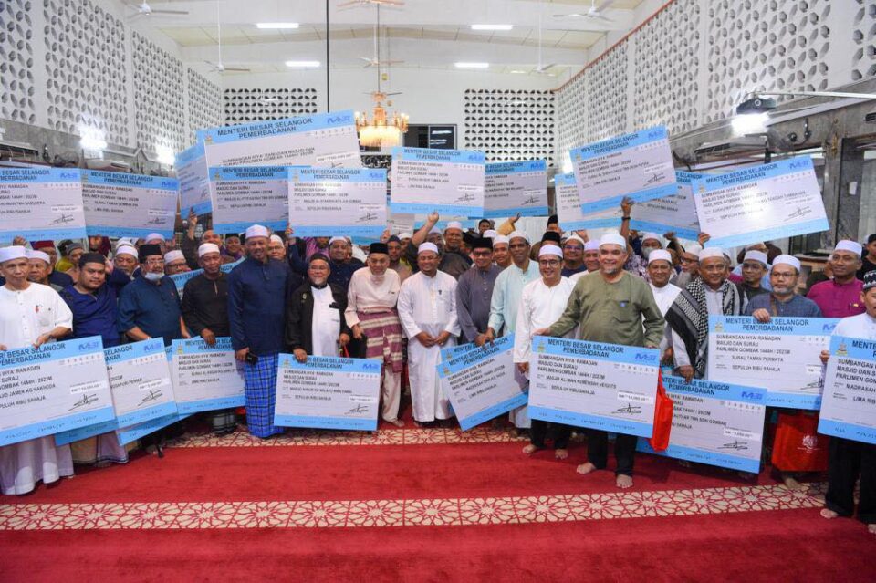 Over RM740,000 allocated for mosque activities, helping underprivileged for Ramadan