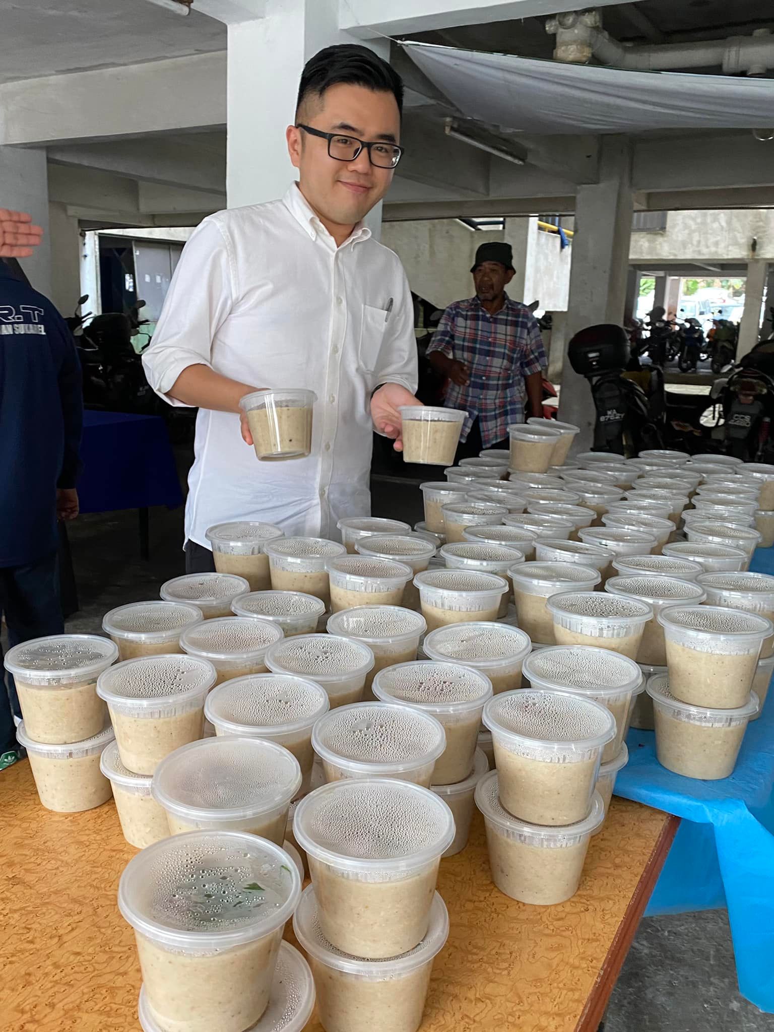 蔡伟杰分享斋戒月派粥意义 蕴含分享.施惠.扶困