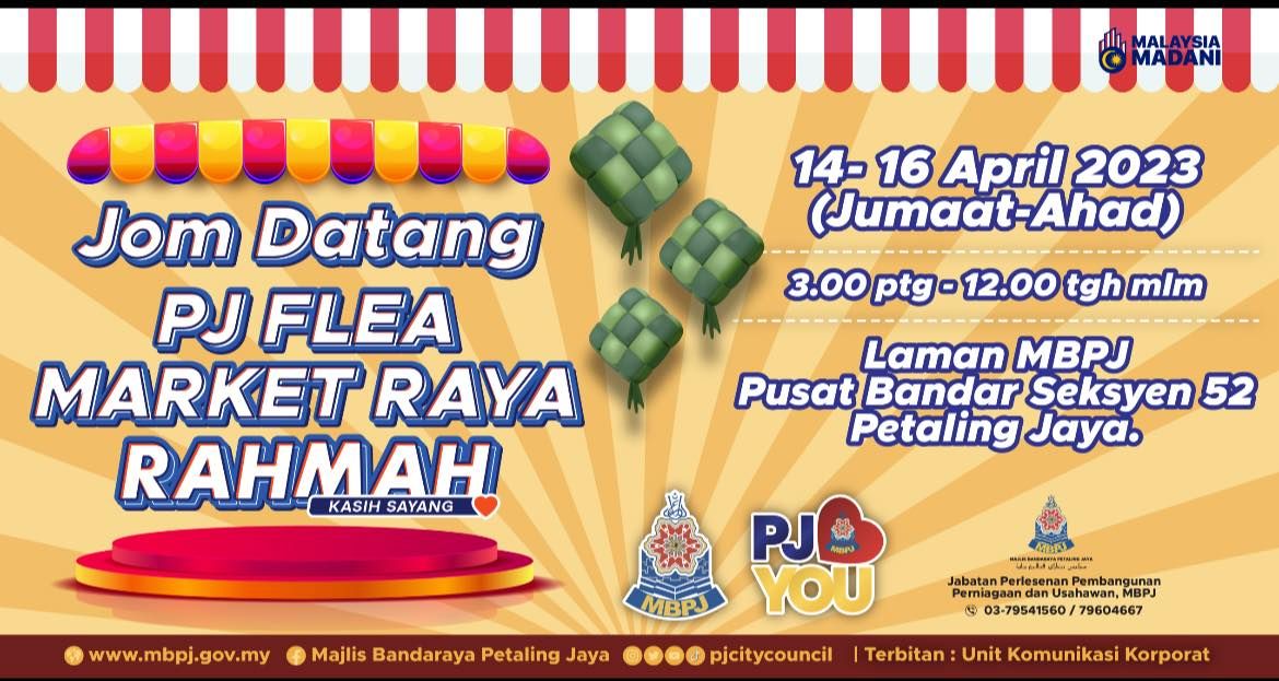 Orang ramai dipelawa meriahkan jualan raya di Laman MBPJ