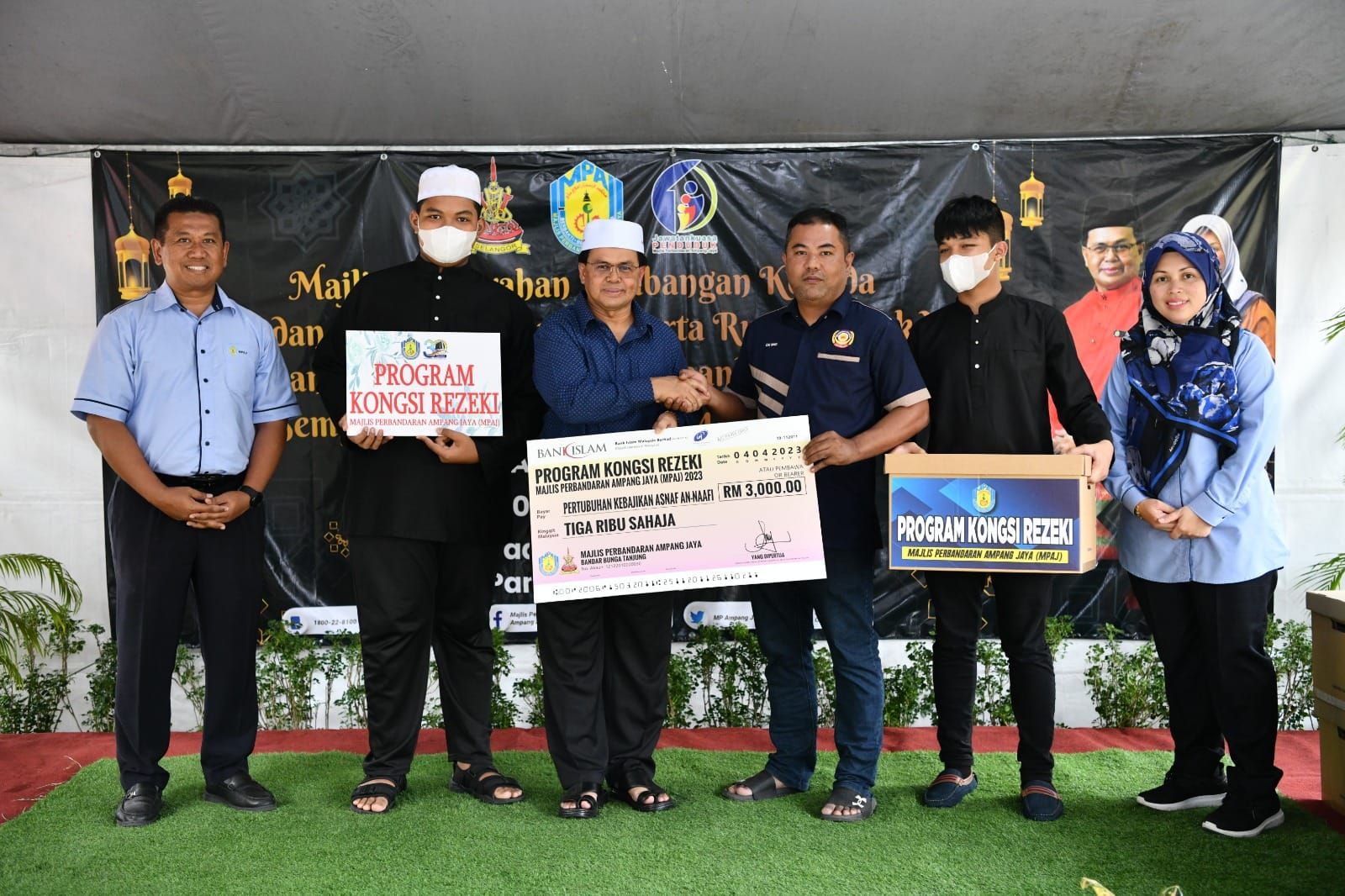 Rai Ramadan, MPAJ hulur sumbangan kepada masjid, surau, rumah kebajikan