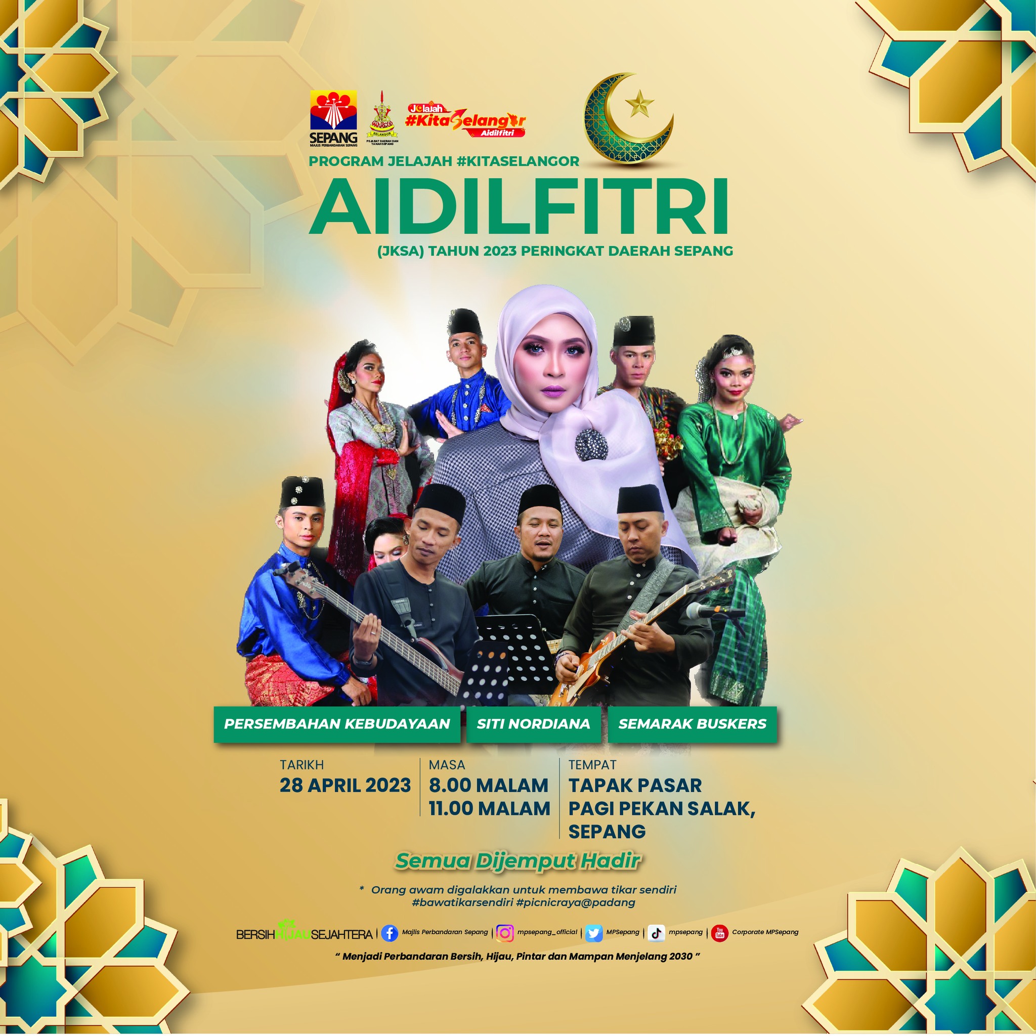 Persembahan seni ceriakan rumah terbuka Aidilfitri di Sepang esok