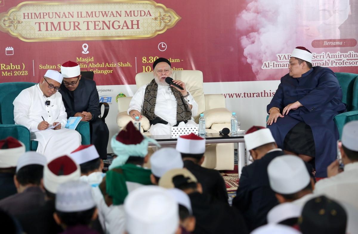 Festival Turath: Graduan Universiti al-Azhar tidak lepas peluang dengar amanat guru