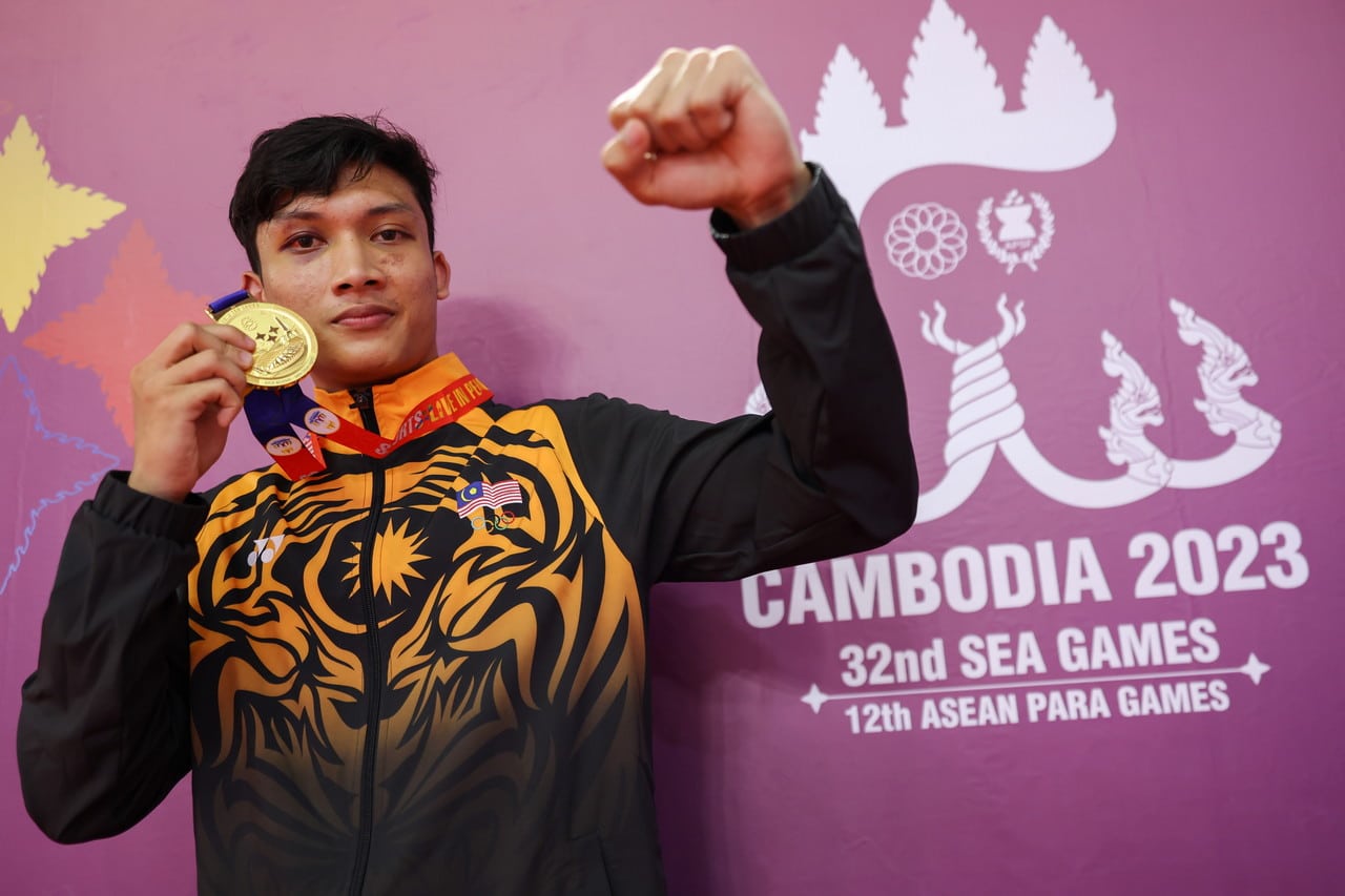 Kata semangat bapa dorong atlet kick boxing raih emas di Sukan SEA