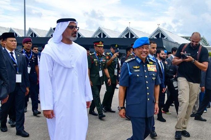 Agong, Abu Dhabi Crown Prince grace LIMA '23