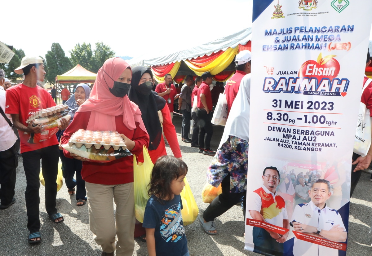 Selangor, Putrajaya kerjasama anjur jualan murah bantu rakyat kurang mampu