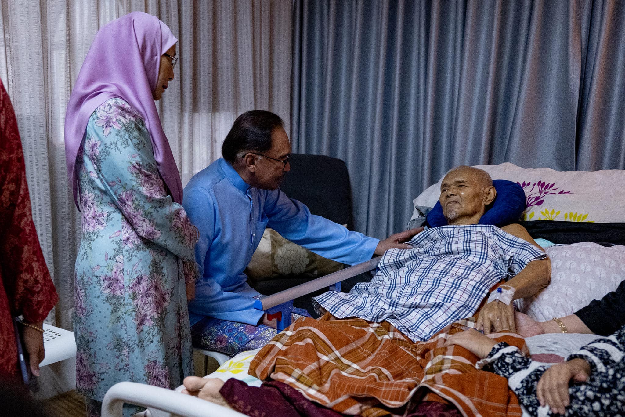 PM ziarah presiden Abim pertama kini dalam keadaan uzur