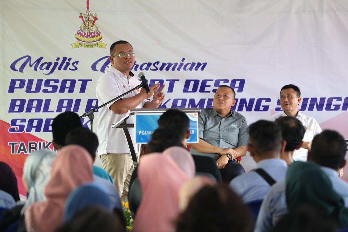 Pusat Smart Desa a pilot project for Selangor rural development — MB