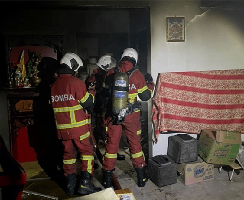 火魔吞噬住家 精神病男子葬身火海