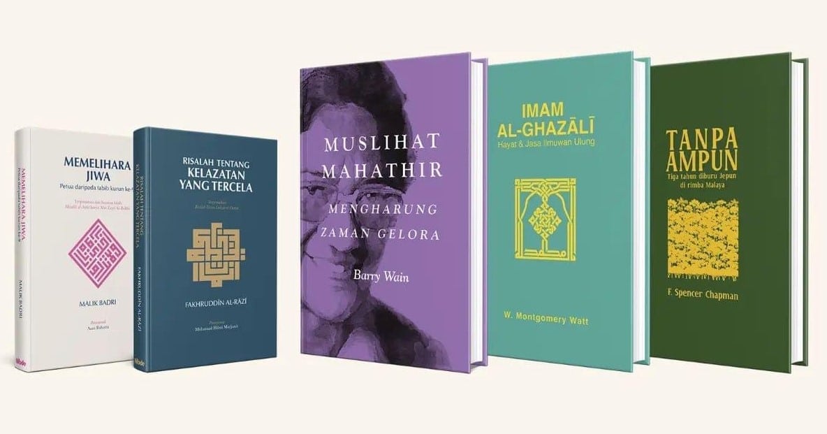 Kisah hidup Imam al-Ghazali, biografi Mahathir dijual di pesta buku KL