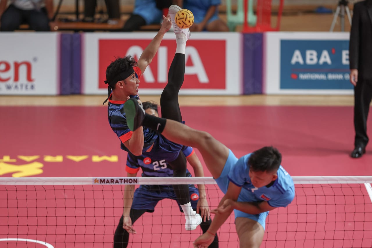 SEA Games: Malaysia retain men's team sepak takraw silver