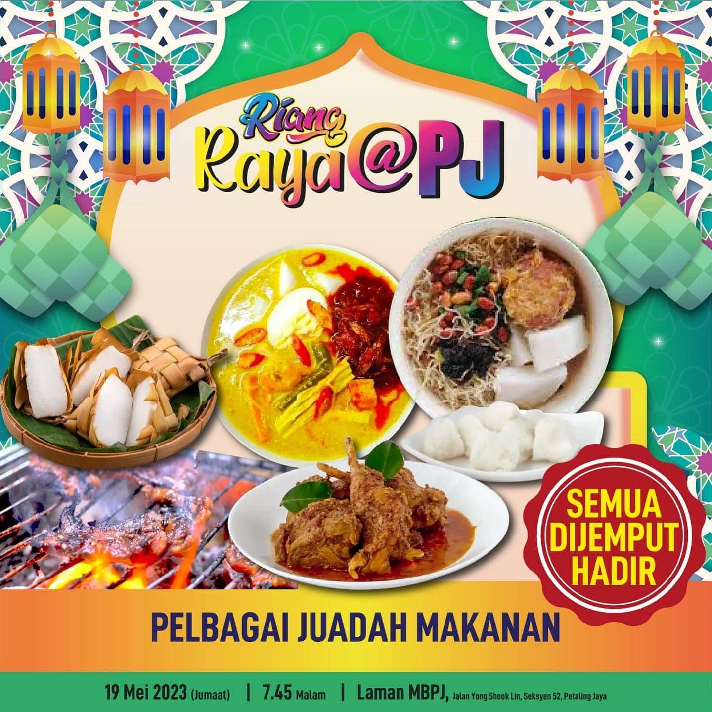 灵市厅本周五办开斋茶会 各式美食招待市民