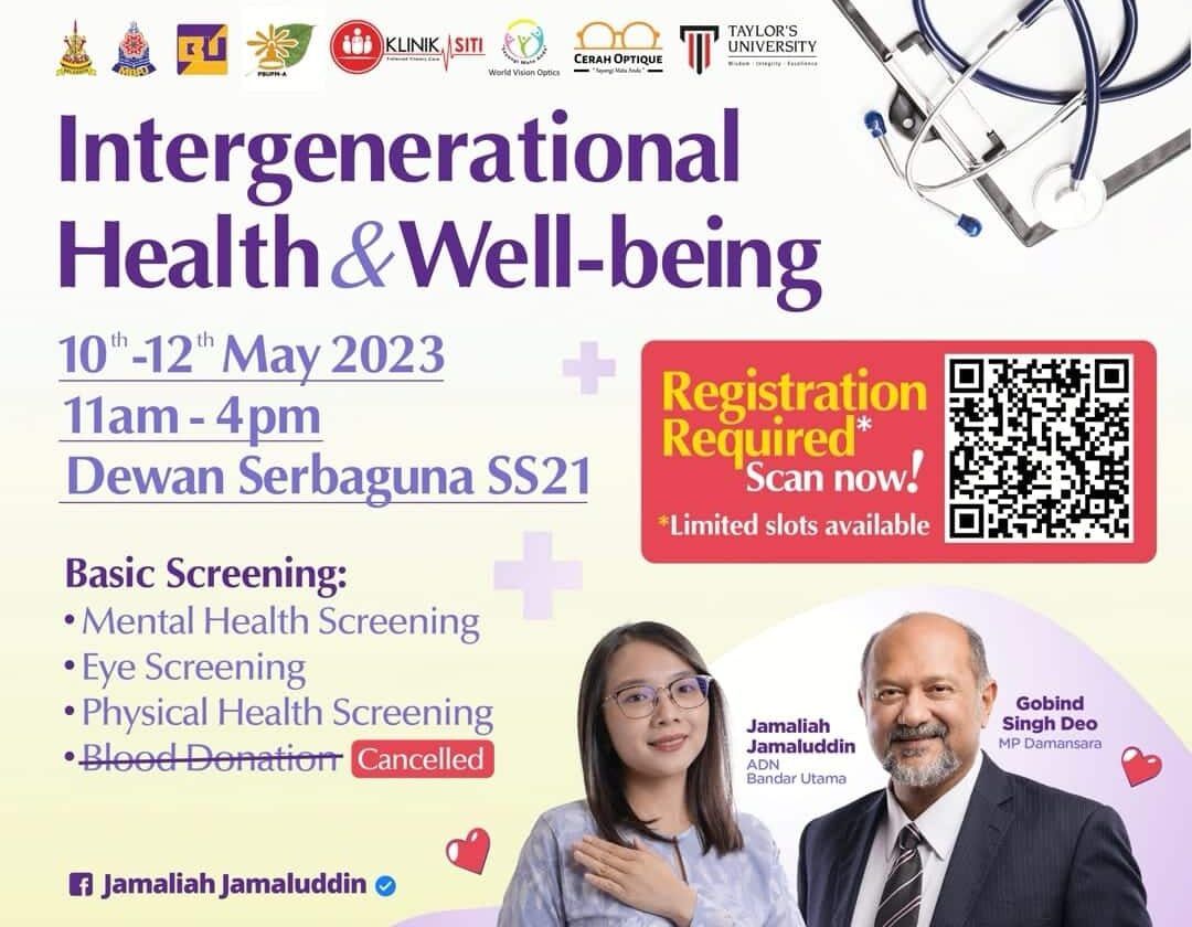 பண்டார் உத்தாமா தொகுதியில் நாளை தொடங்கி 3 நாட்களுக்கு இலவசச் சுகாதாரப் பரிசோதனை