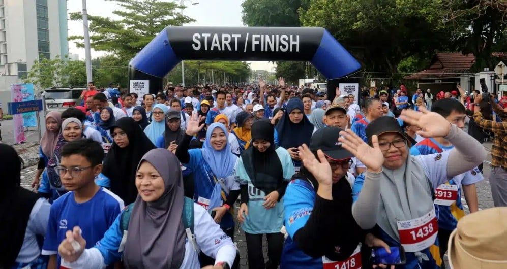 雪州团结竞跑今早开跑  3500各族民众参与