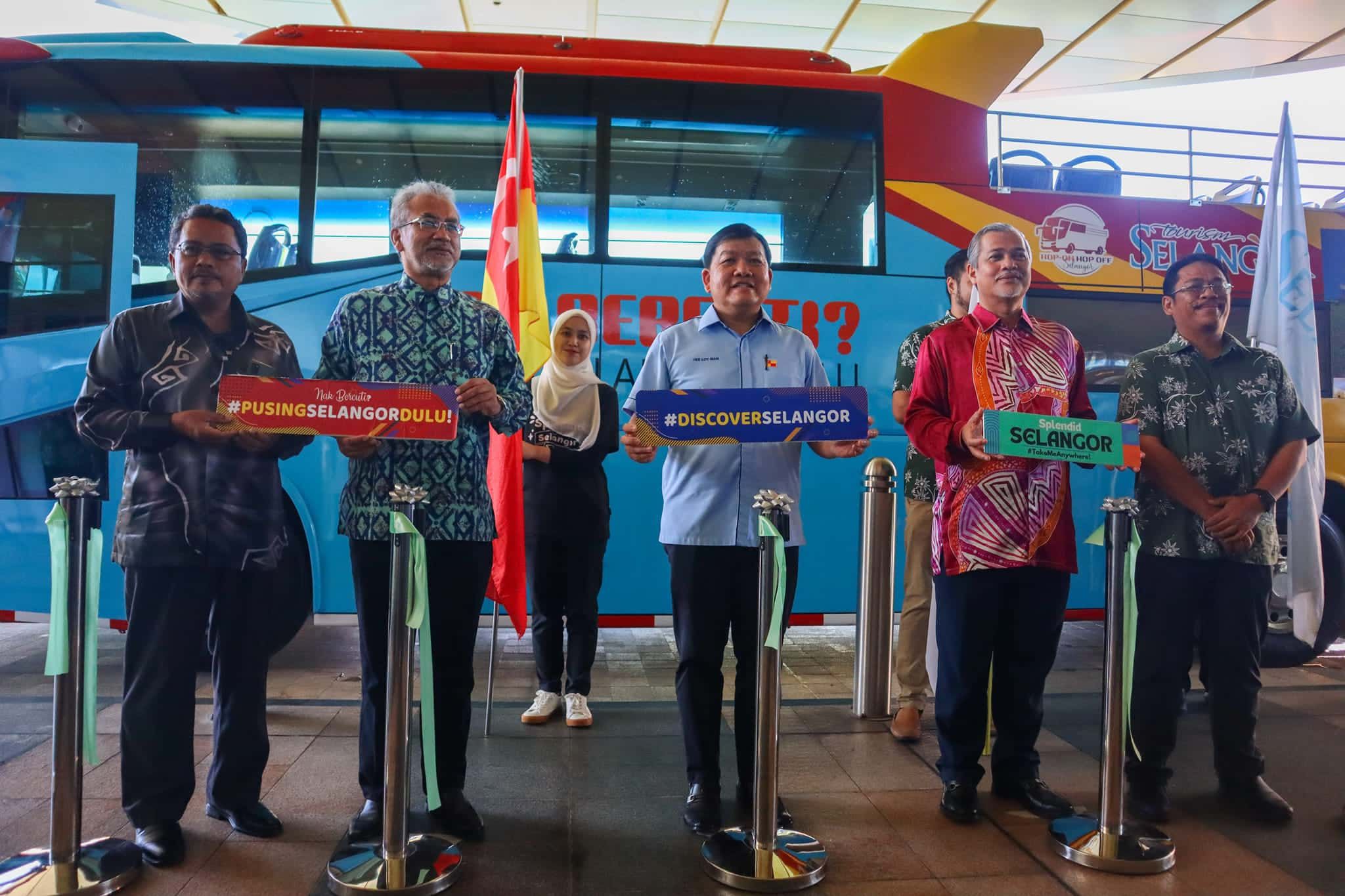 观光巴士“呵呵”雪邦县先跑  市会主席欢迎国内外游客到来探索