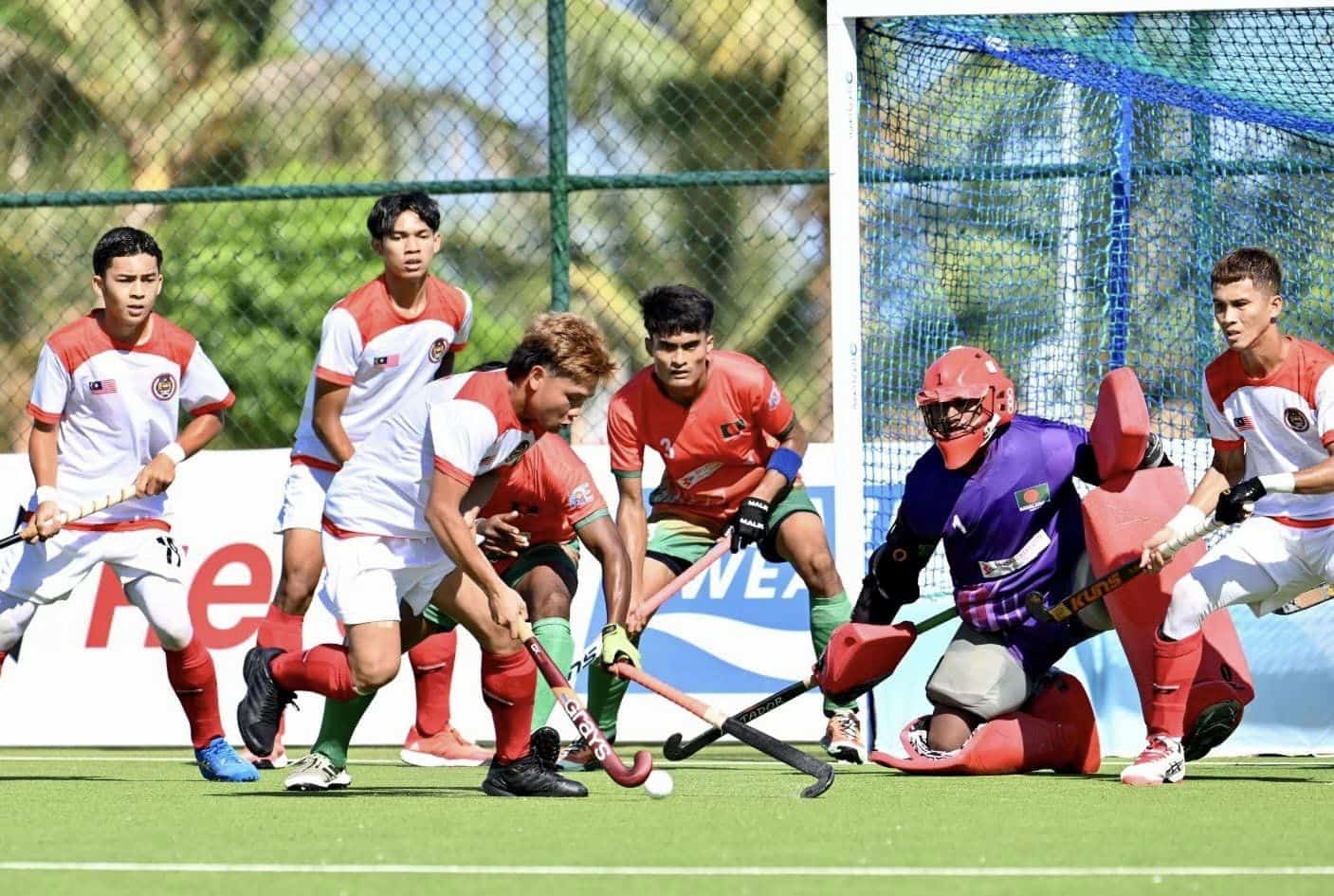 Piala Remaja Asia: Skuad hoki teruskan rentak cemerlang, belasah Bangladesh 5-1