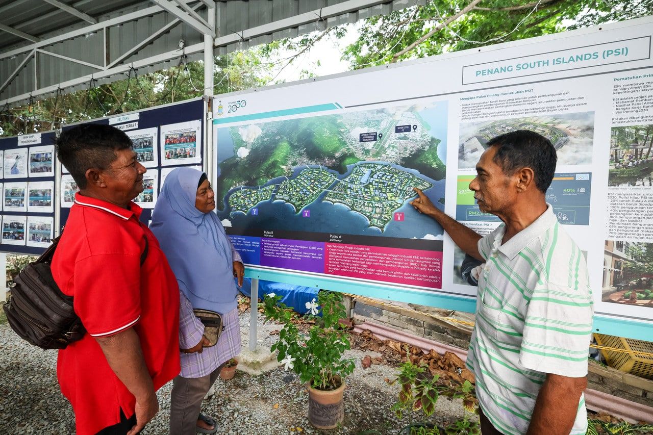 槟填海计划缩规模49%  仅保留A岛填海分2阶段