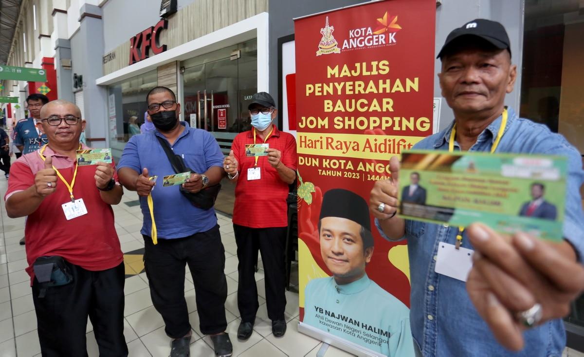 Bantuan naik RM200, Jom Shopping gembirakan warga Selangor sambut raya
