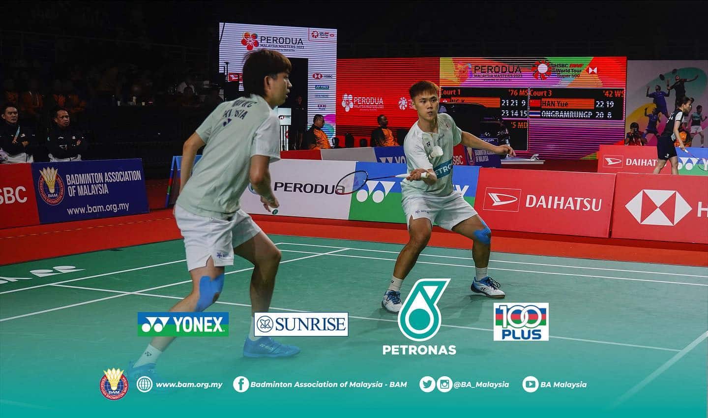 Wei Chong - Kai Wun slay ‘The Daddies’ to storm into Malaysia Masters semis
