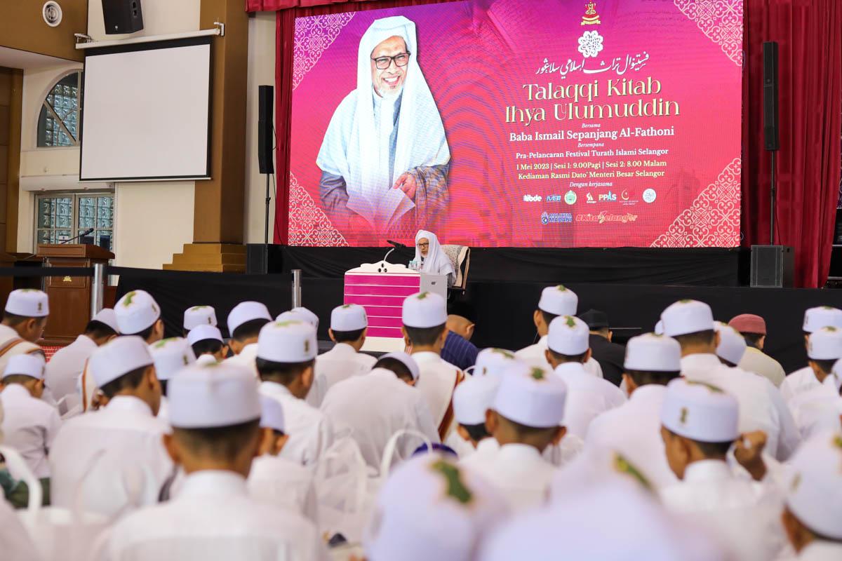 Lebih 200 sertai talaqqi kitab Ihya Ulumuddin di kediaman rasmi MB