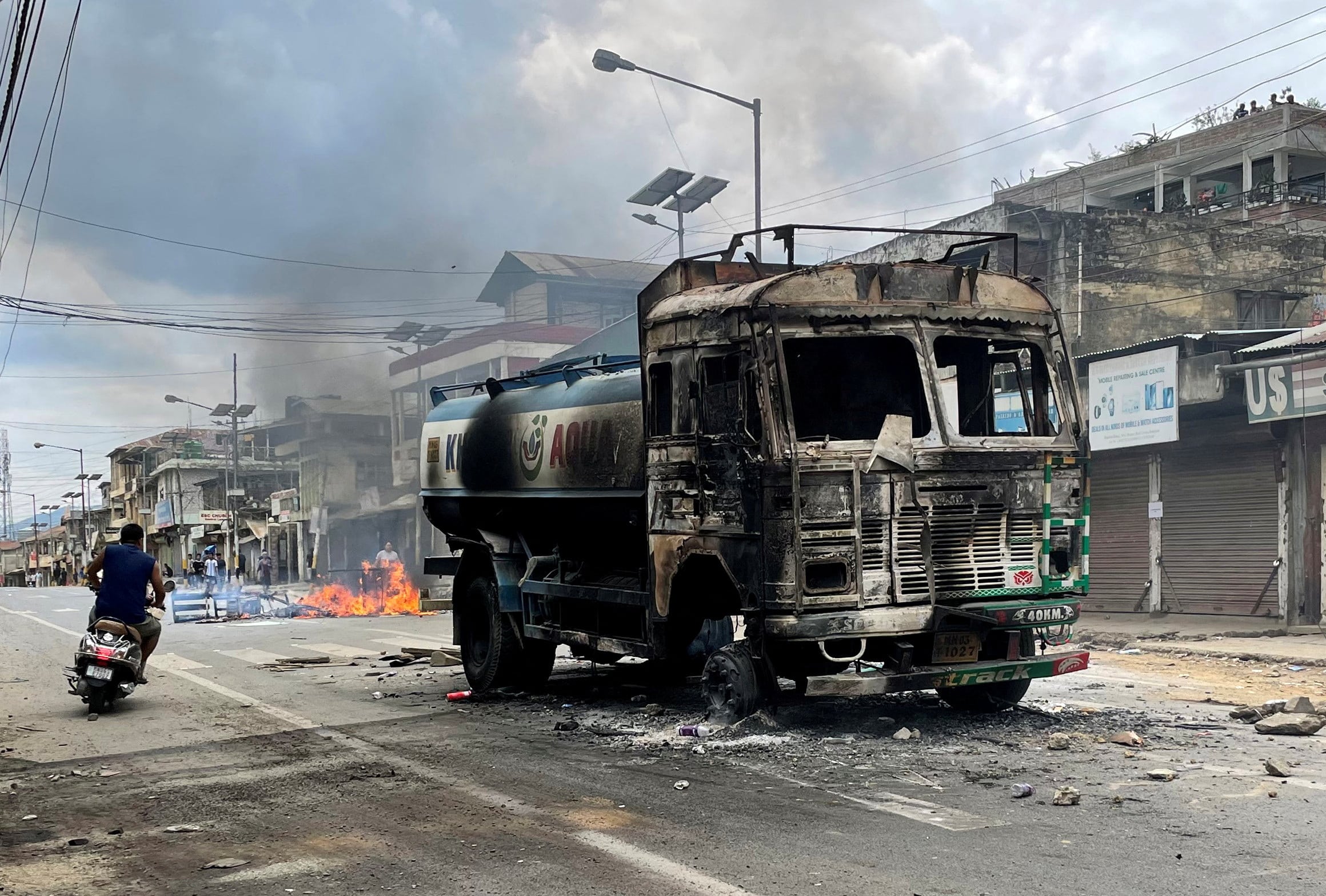 Indians escorted back home in riot-hit northeast