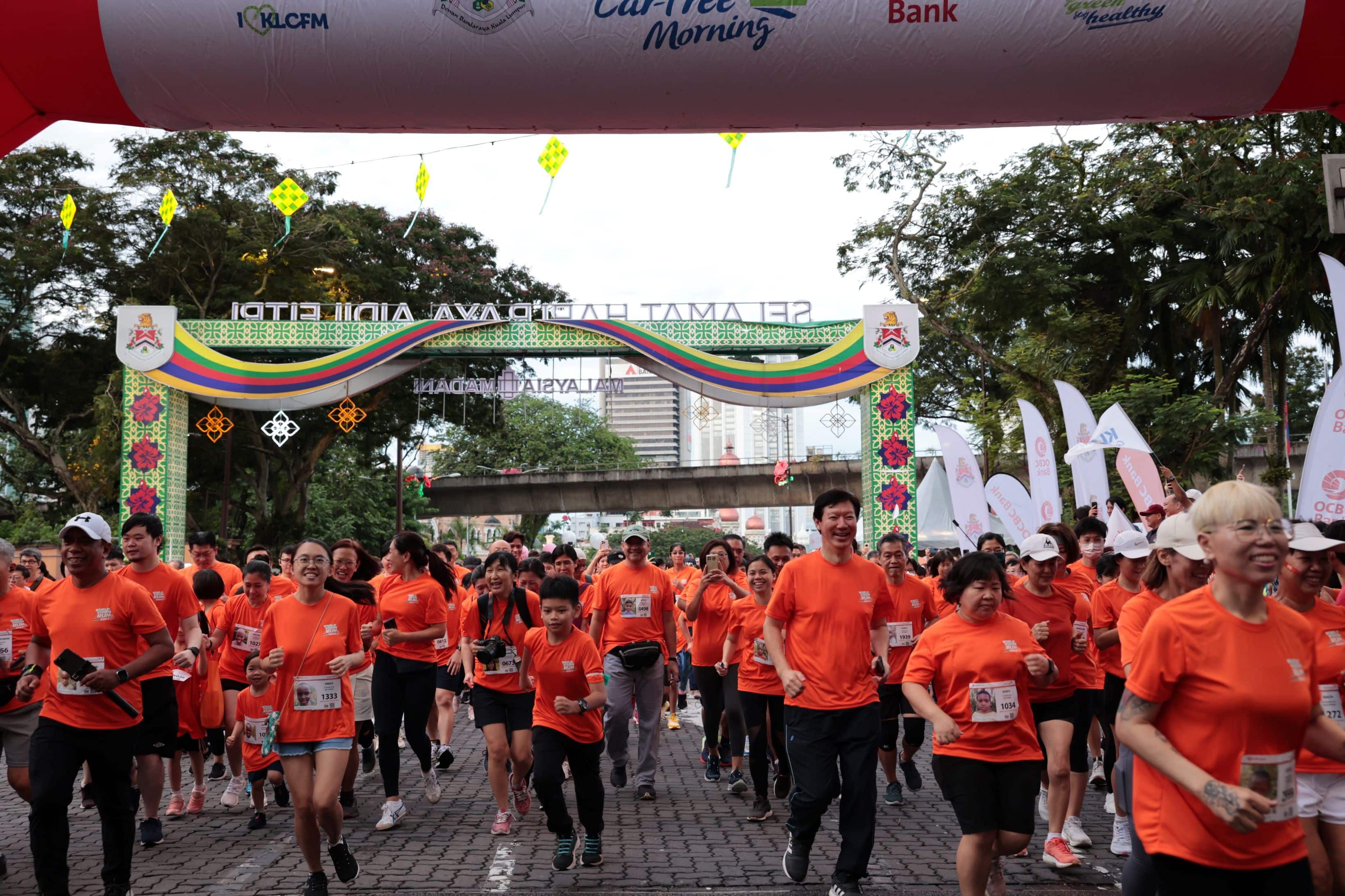 参与大马宣明会路跑  2500人捍卫儿童权益