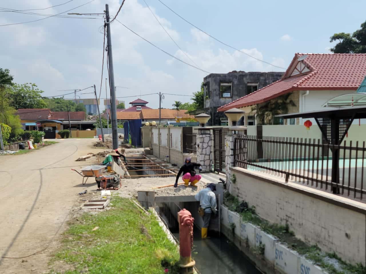 Isu banjir Taman Melawis berakhir apabila projek tebatan siap tahun depan