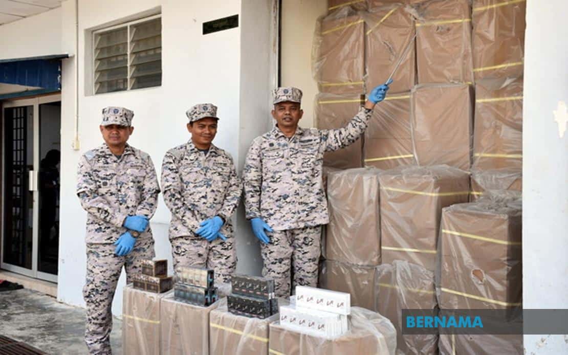 MMEA foils attempt to smuggle in contraband kretek cigarettes worth RM2.95 mln