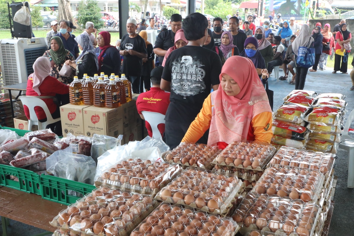 Jualan murah barangan dapur di DUN Sungai Tua pada Khamis, Isnin ini