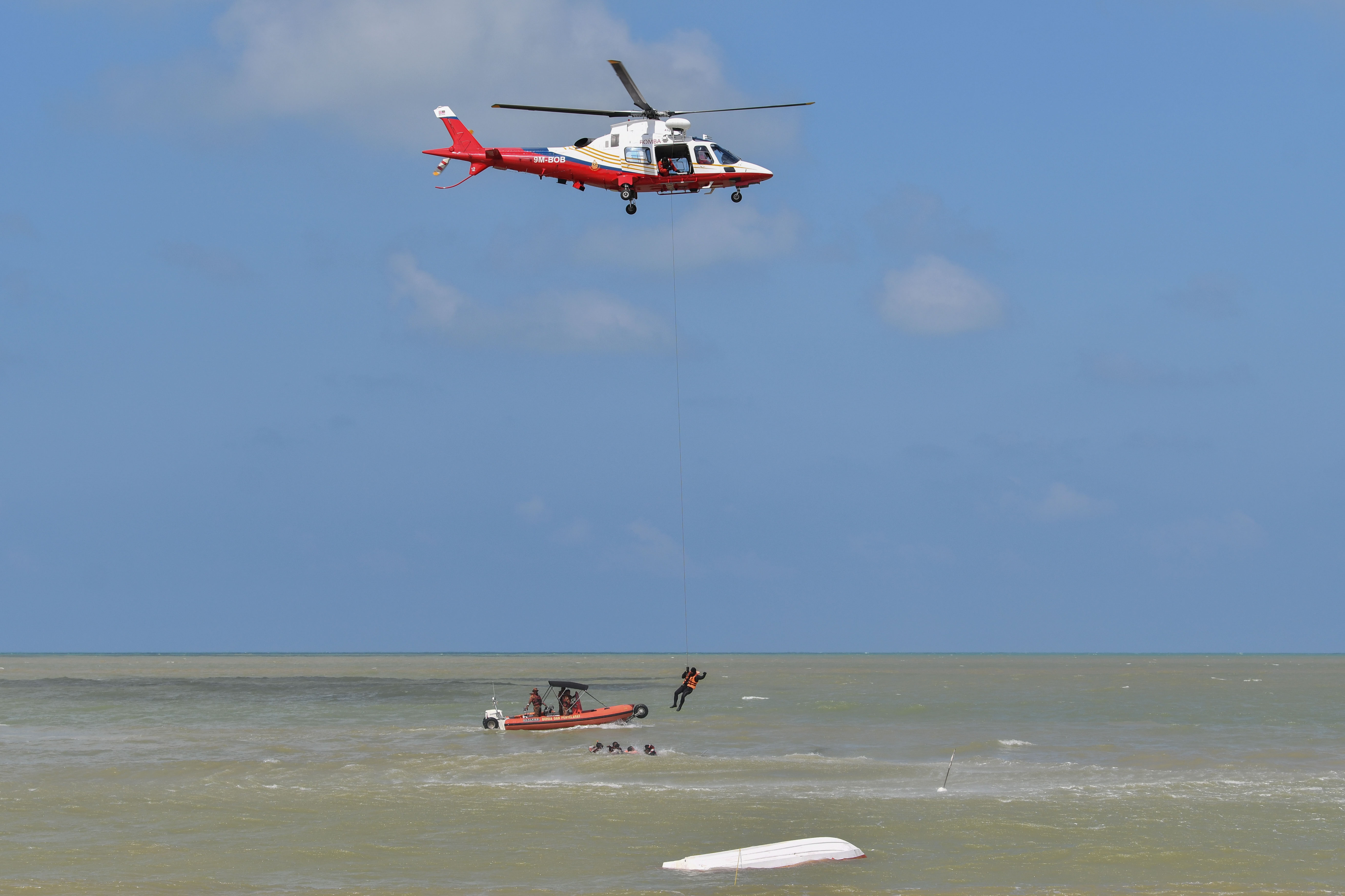 Seven survive chopper crash in Subang