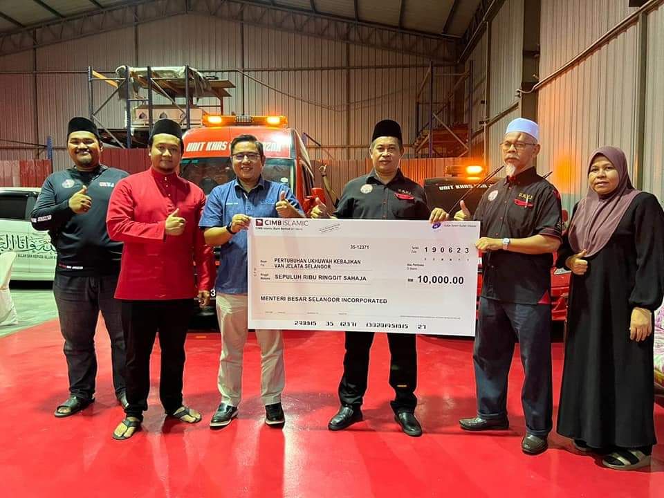 MBI sumbang RM10,000, tampung kos operasi Unit Khas Van Jenazah