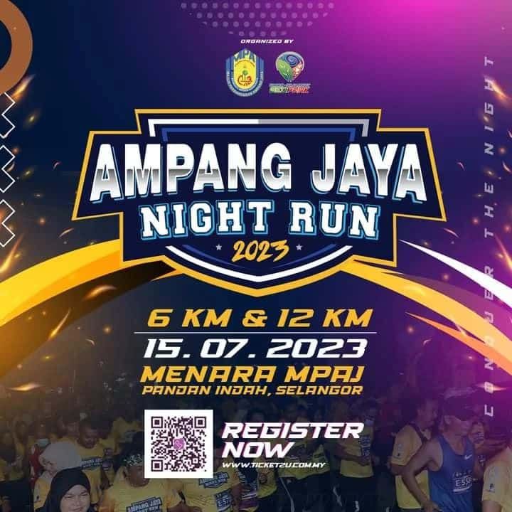 Pendaftaran acara 'Ampang Jaya Night Run' dibuka, terhad 5,000 peserta