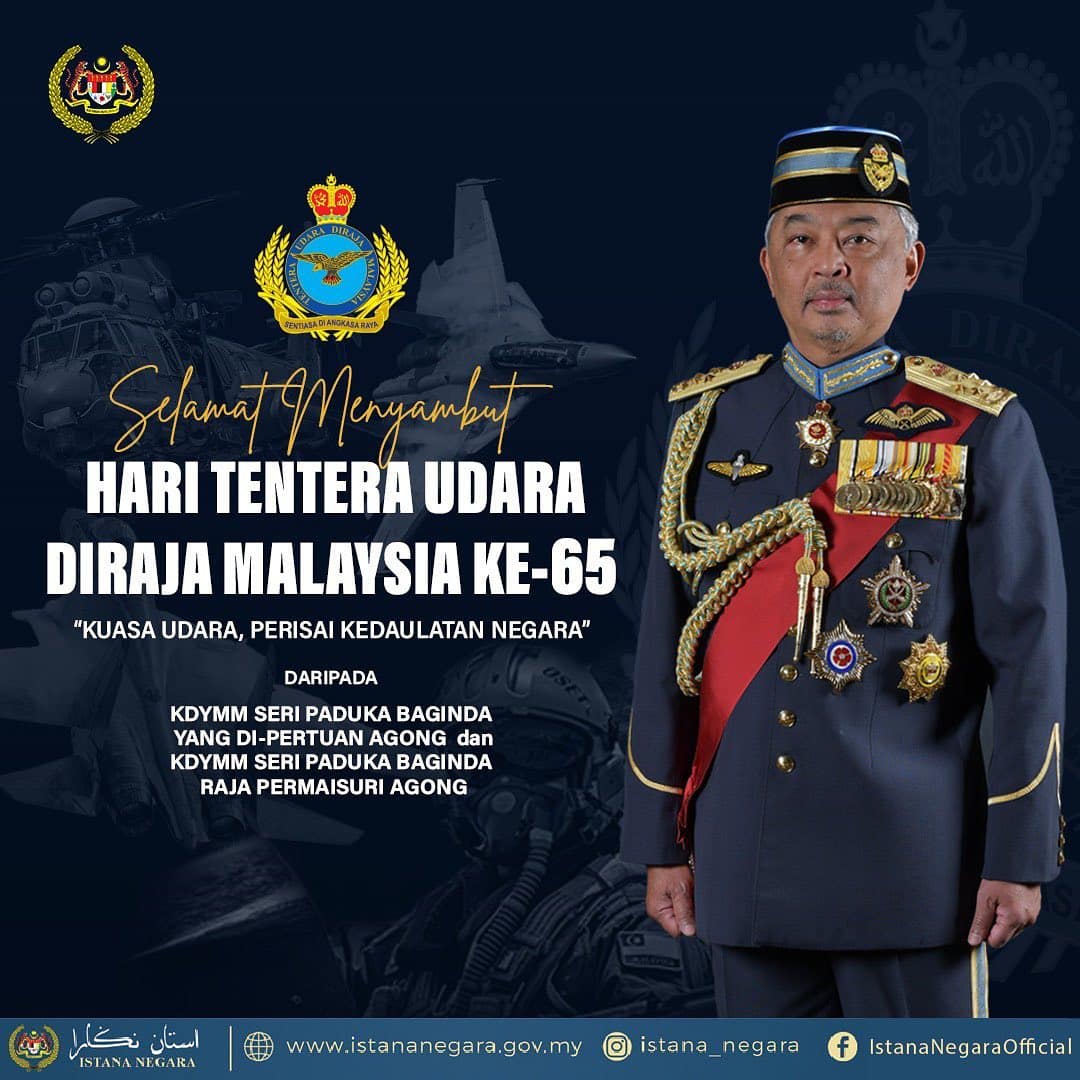 King conveys 65th anniversary wishes to RMAF