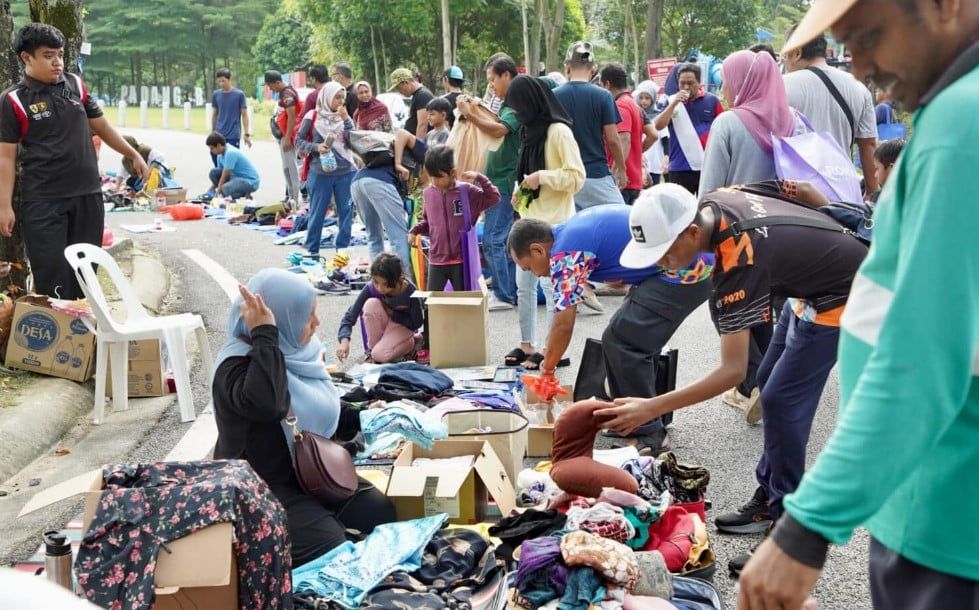 绿色免费市集成无车日焦点  吸引500人涌入