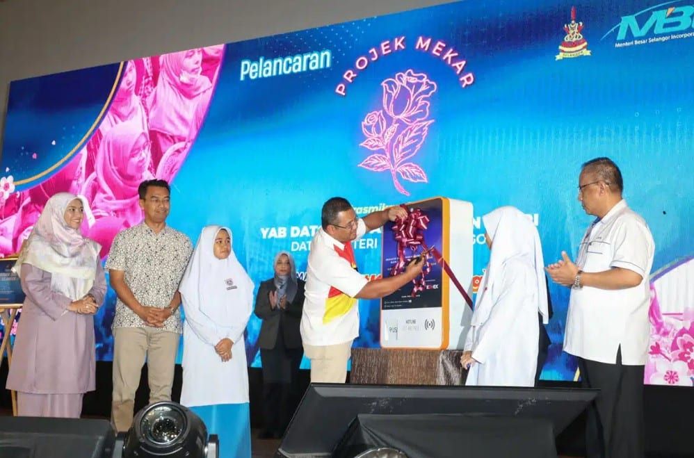 雪州5中学获10万令吉试跑    设卫生棉自助机及提高醒觉