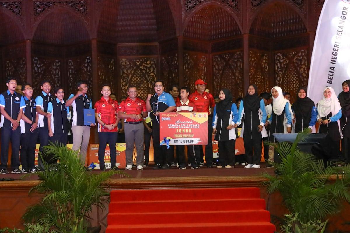 PEPIAS johan anugerah perdana belia negara, bawa pulang tunai RM10,000